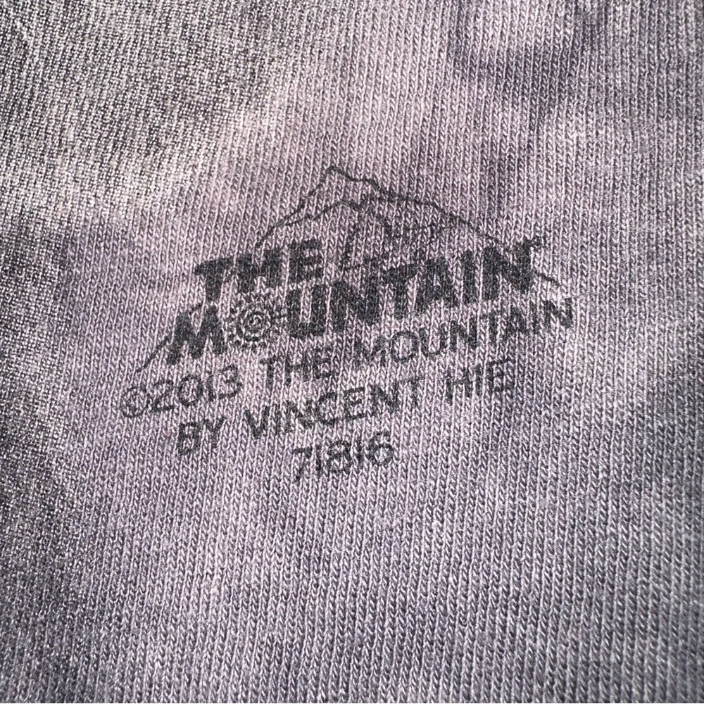 The Mountain Dog Face T-Shirt Weimaraner Big Print Medium Gray 2013‎ Vincent Hie - Picture 5 of 7